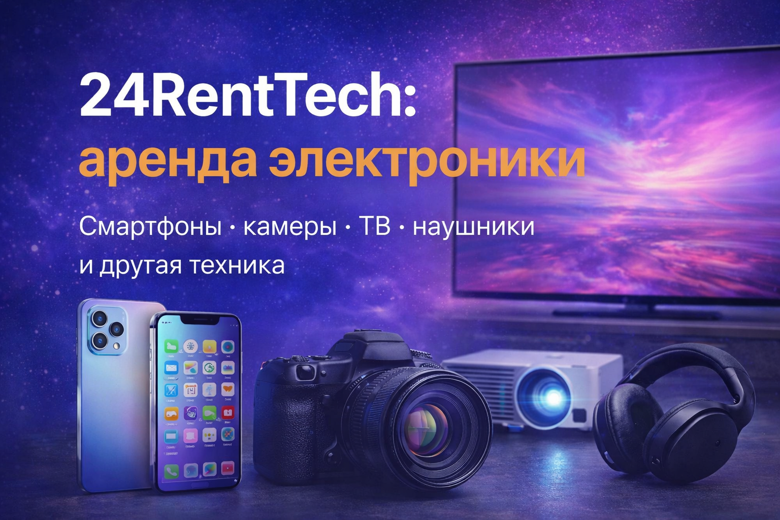 Аренда электроники в ₸ — быстро и удобно